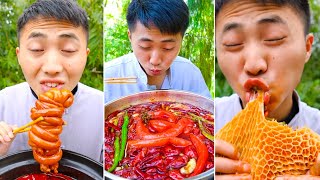 Thánh Ăn Đồ Siêu Cay P43 Ăn Ớt Thay Cơm | Tik Tok Trung Quốc | Moo TV