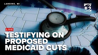 #LIVE: MI coalition testifies on proposed Medicaid cuts at state Senate hearing