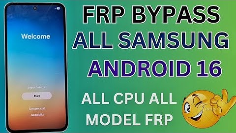 Android 16 All Samsung Frp Bypass | All Cpu All Model Any Bit 2025 Update | Google Chacha