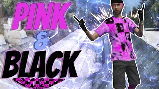 *NEW* Pink & Black Checkered Import (Skate 3)