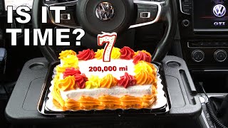 Mk7 GTI 7-Year Anniversary and 200,000 Miles!
