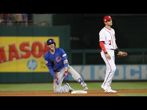 NLDS Game 1 live updates: Cubs lead Nationals 3-0 in 9th inning