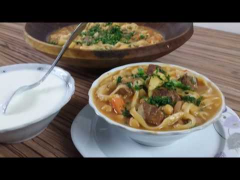 Лагмани Тоҷикӣ (Угро) - Таджикский Лагман (субт.) - Tajik Noodles (subt.)