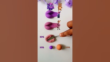 Zootopia 2 Color Mixing!🎨 (Part 13) #shorts #colors #colormixing #satisfying #clay #zootopia2