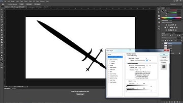 Designing fantasy weapons in Photoshop