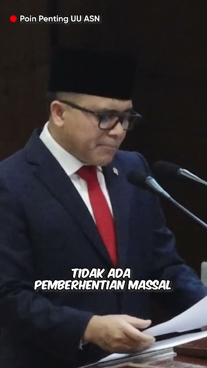 RUU ASN disahkan, tidak ada PHK massal untuk tenaga honorer. #KemenPANRB #shorts #RUUASN