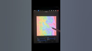 Procreate magic twirl effect #shorts #drawing #howtodraw #twirl