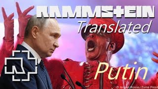 Rammstein - Putin (2025 New Song, Neuer Hit, новый хит With Lyrics - by AI)