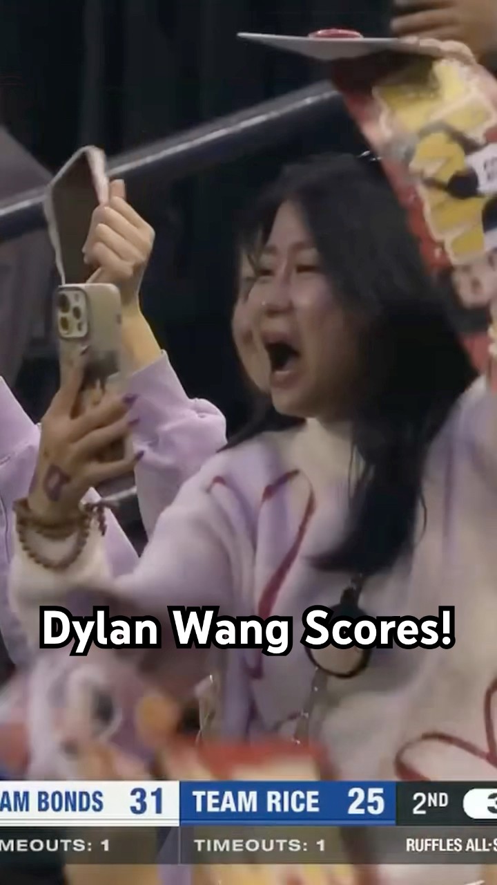 Dylan Wang crashes the boards!