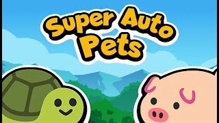 No Fun Leech, Camel, Koala, Triceratops...Super Auto Pets Weekly 05-14-2024 Win - 757 Full Game