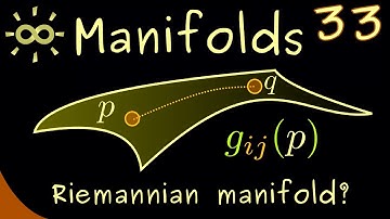 Manifolds 33 | Riemannian Metrics [dark version]