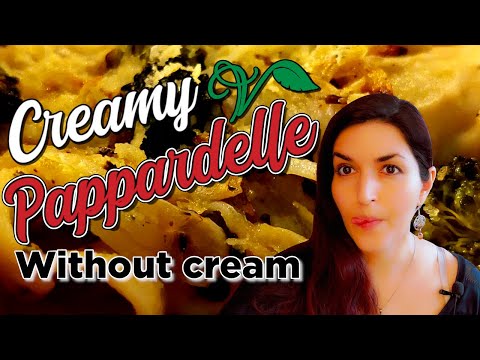 Baked Pappardelle Pasta | Creamy Sauce | 100% Vegan!