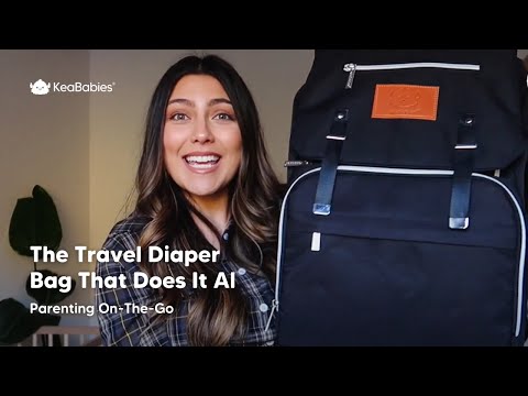 On-The-Go Baby Diaper Bag Backpack For Moms and Dads | Best Travel