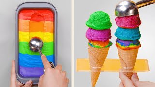 How To Make Ice Cream Cone Tutorials For Your Family | So Yummy Dessert Recipes | Tasty Plus Cake