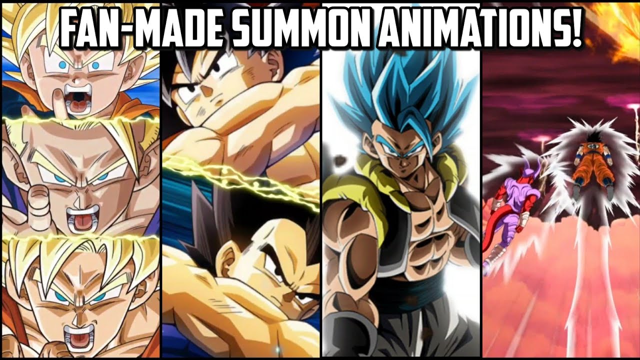 Fan-Made Summon Animations in Dokkan Battle Compilation (2020) - YouTube