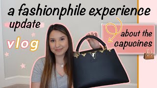 Lets Go on a Ride: Fashionphile Return Experience  -  LV Capucines PM Gold Flower Crown | DIML