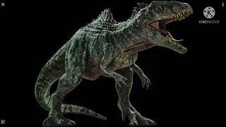 Giganotosaurus sound effect