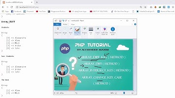 PHP Tutorial #10 Array Methods
