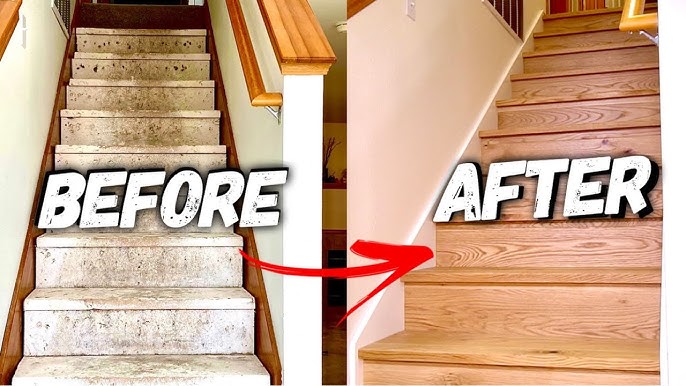 Stairs Worth Staring At: How to Make Stair Treads Beautiful - TerraMai