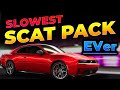 2024 dodge charger daytona scat pack is heavy slow  loses 80 hp in 2025