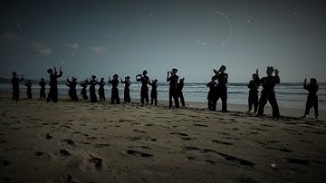 Salam pagarnusa dan salam ababil pagar nusa banyuwangi di alas angker, alas purwo