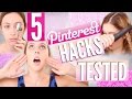 5 Pinterest Beauty Hacks TESTED | Courtney Lundquist