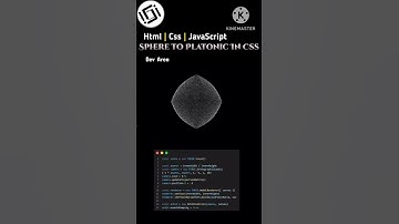 Sphere To Platonic In CSS | Html Css JavaScript | Dev Area #shorts