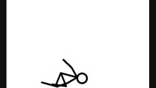 Interactive Stick figure game eat apple