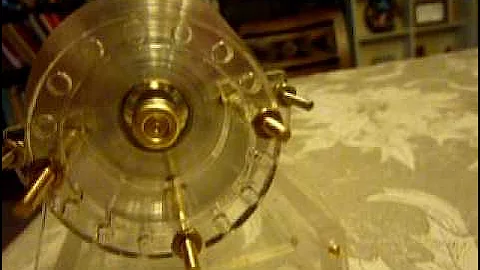 Frictionless (Almost) Permanant Magnetic Bearing