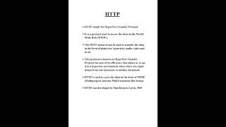 What Is HTTP | Explanation of HTTP | What Is Full Form of HTTP | Easy Explanation |