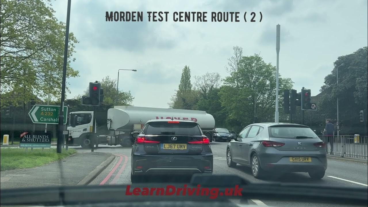 Driving test route 2 Morden test centre testroute drivingtest mocktest drivingfails YouTube