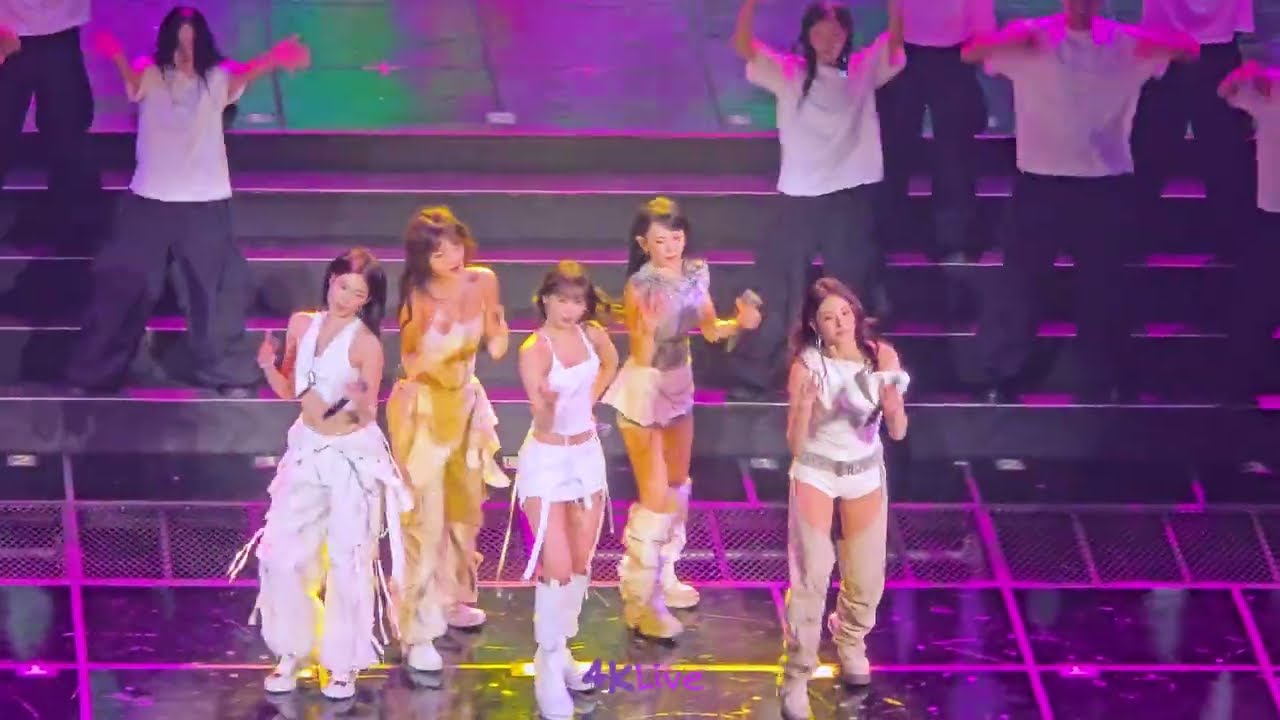 8K] LE SSERAFIM 르세라핌 Fire in the Belly EASY CRAZY HOT Tour