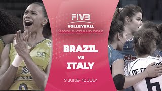 Brazil v Italy Highlights - World Grand Prix 2016