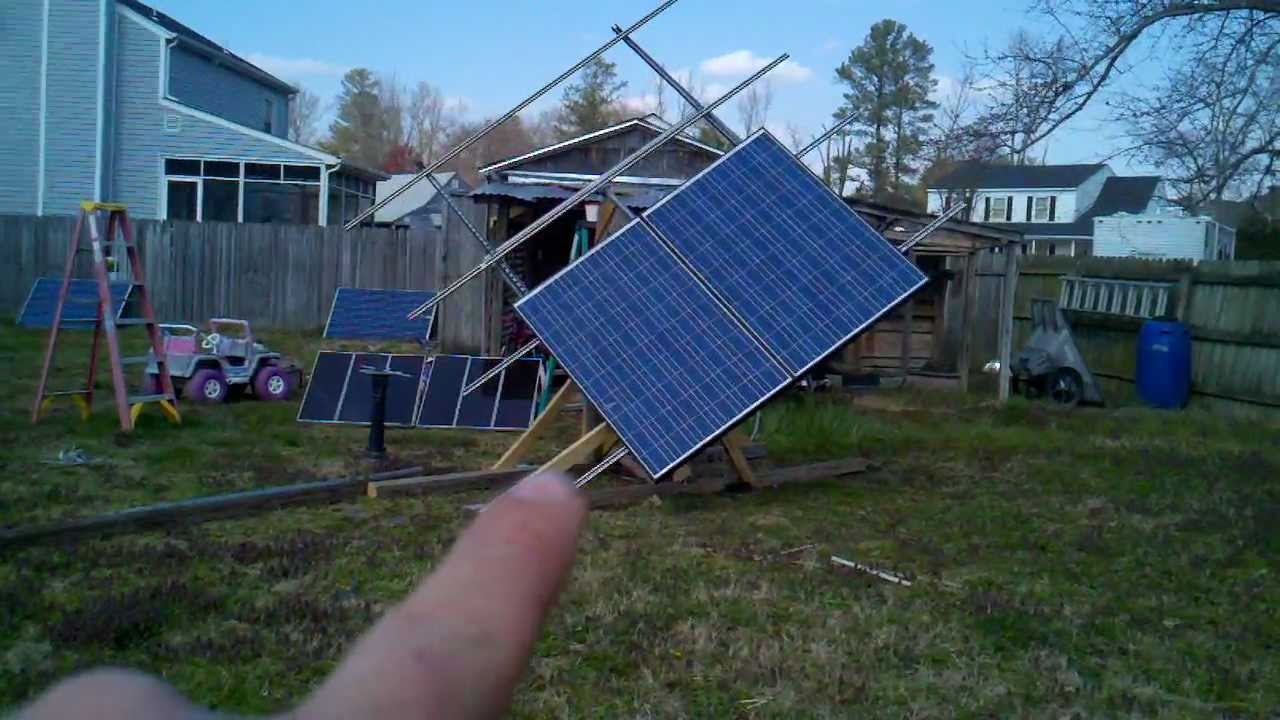 Homemade Solar Panel Tracking System - Homemade Ftempo