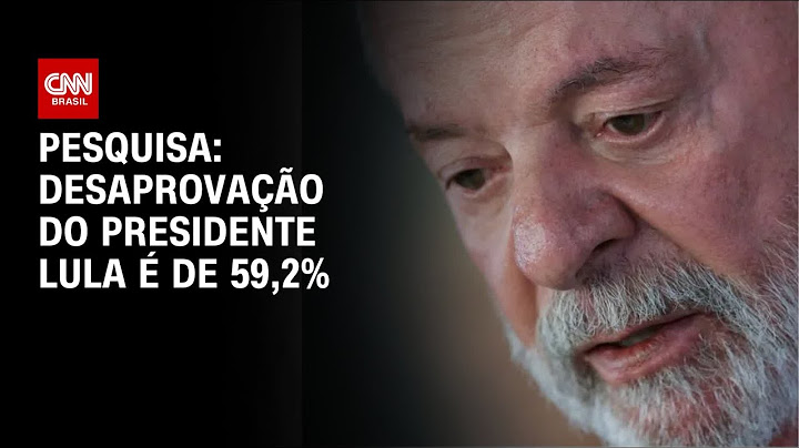 Levantamento Futura: Desaprovação do presidente Lula é de 59,2% | CNN PRIME TIME