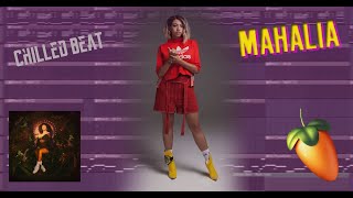 How to Mahalia type Beat | FLStudio tutorial | Raggi