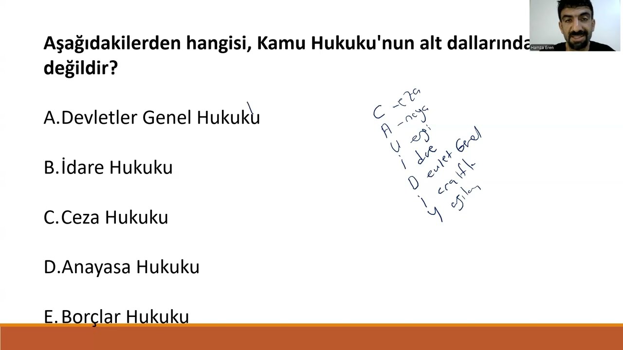 2026 KPSS VATANDAŞLIK SORU ÇÖZÜMÜ- TEMEL HUKUK KAVRAMLARI- Hamza EREN #ags #kpssönlisans #kpss