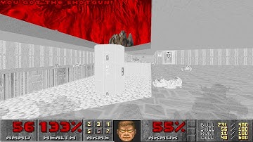Doom 2 Hell on Earth Map27 UV Max in 3m40s by Rizera