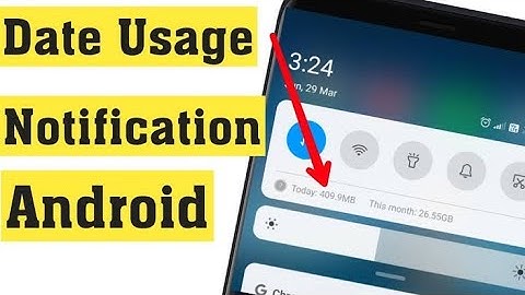How To Enable Data Usage Notification | How To Show Data Usage Notification Bar in Xiaomi | #shorts