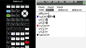 Recursively Defined Sequence in TI84