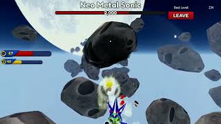 S ranking the neo metal sonic boss fight in sonic speed simulator