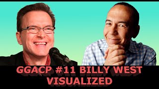 Gilbert Gottfried's Podcast [Episode #11 - Billy West] VISUALIZED