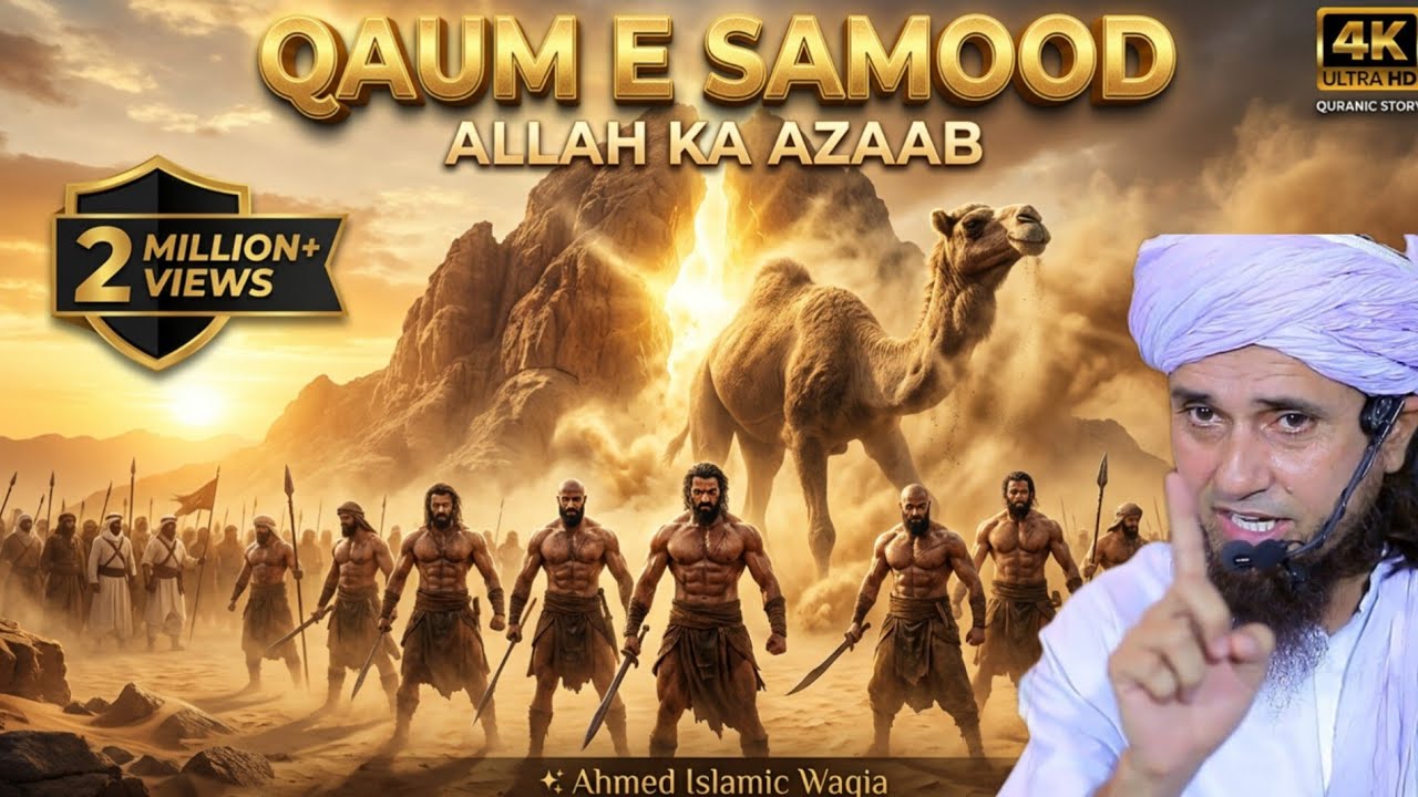 Jab Pahar Phata Aur Oontni Nikli 😱 | Qaum-e-Samood Ka Haqeeqi Waqia 🐪⚡