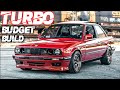 Turbo E30 BMW SHREDS Tires on the Street! ($150 Turbo Budget Build GAPS 300ZX & 500HP M4)