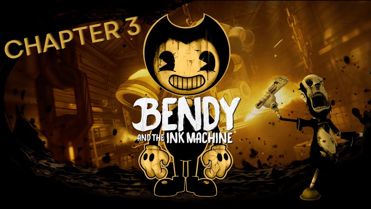 Bendy and the Ink Machine Chapter 3! Part 2 batim - YouTube