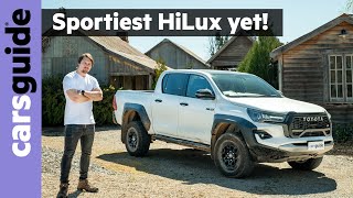 2024 Toyota HiLux review: GR Sport | Tough new 4WD dual-cab ute / pick-up targets Ford Ranger Raptor