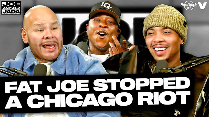 Fat Joe tells CRAZY story of "Lean Back" STOPPING A RIOT in Chicago | Jadakiss & G Herbo