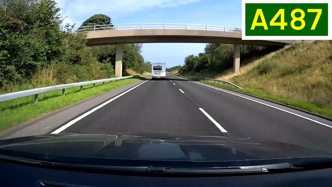 A487 - Dolbenmaen to Pen-y-Groes - YouTube