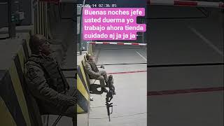 Jefe buenas noches ya voy a trabajar usted siga durmiendo #copzhal #milindoecuador #cuenca #yosoydel