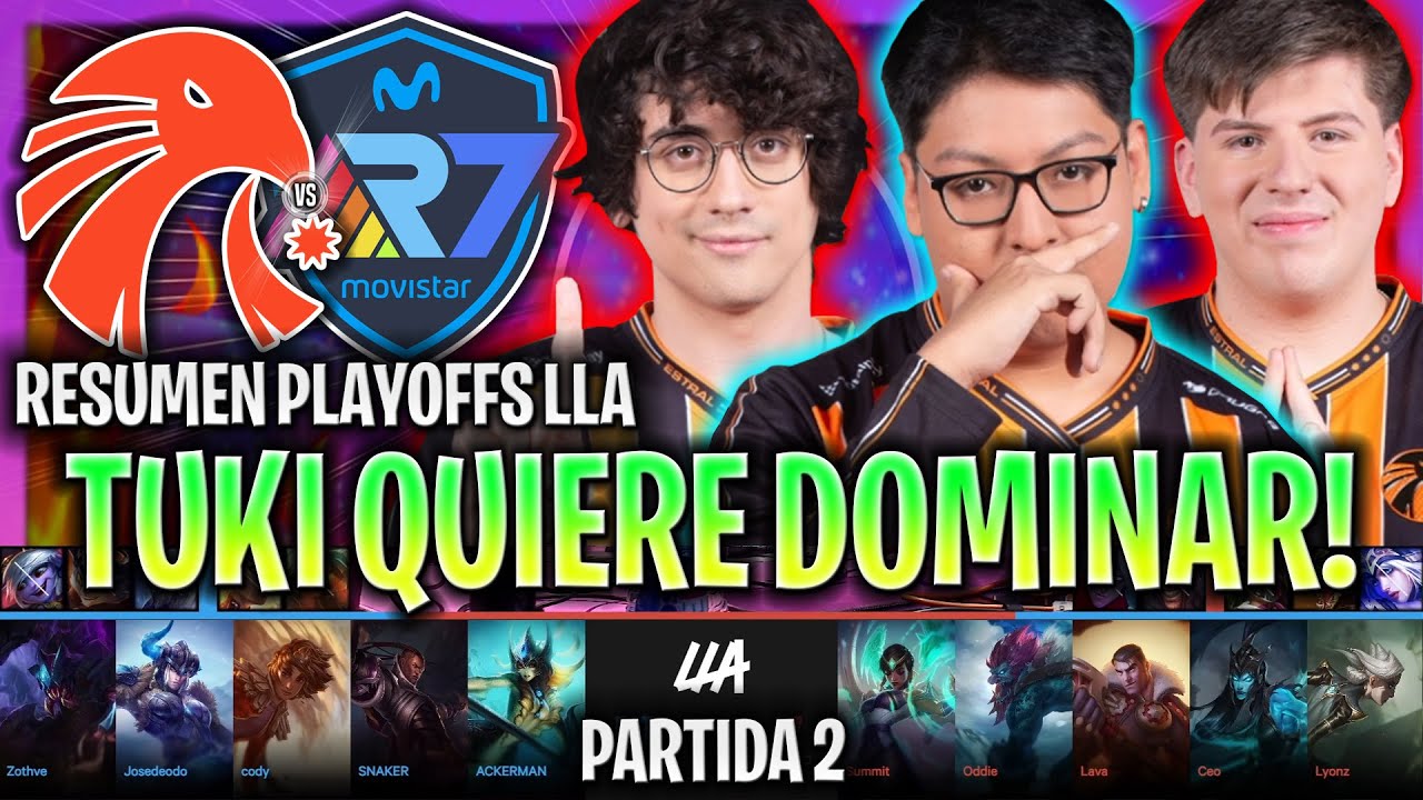 JOSEDEODO QUIERE SEGUIR DOMINANDO LA FINAL! | EST vs R7 Partida 2 RESUMEN PLAYOFFS LLA APERTURA 2024